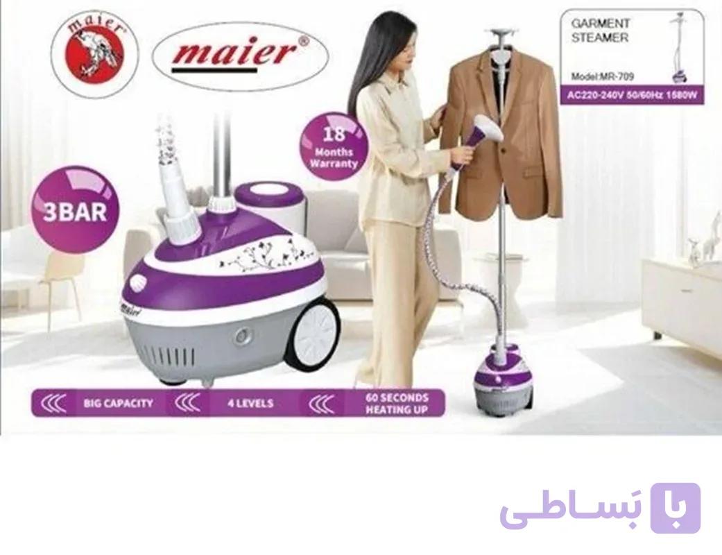 اتو بخار ایستاده مایر MR-709 | خرید Mayer Garment Steamer اصل — تصویر 1