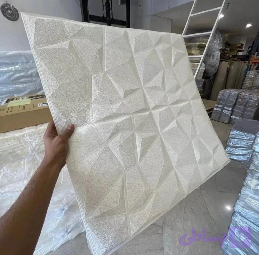دیوار پوش فومی طرح کریستال70*70