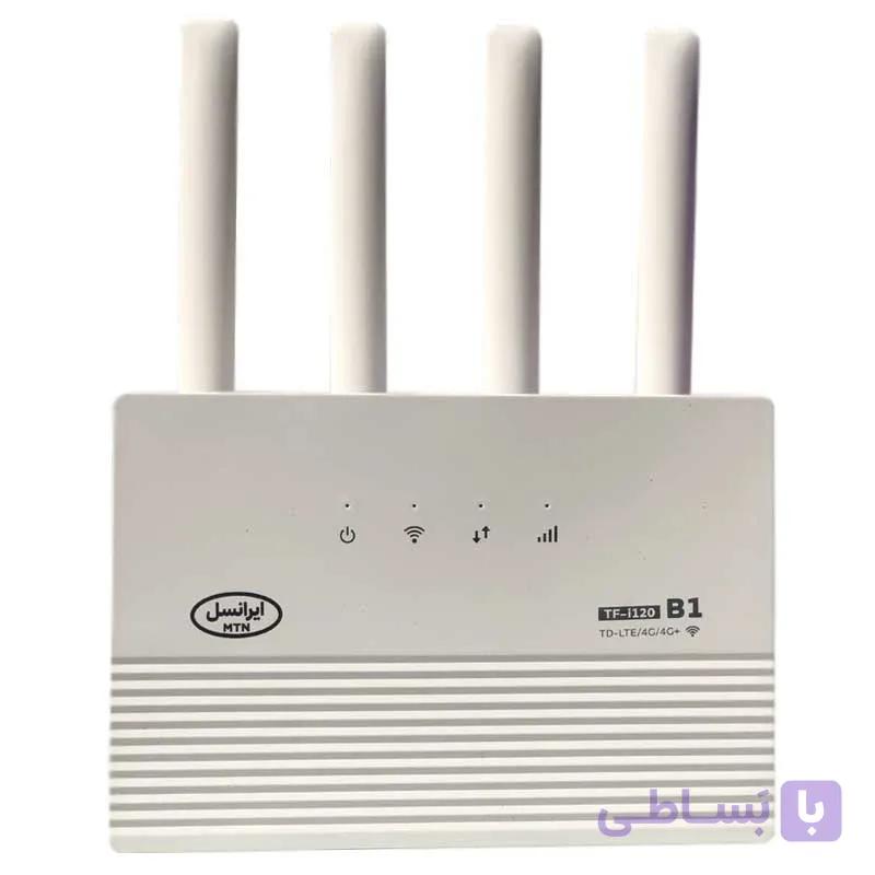 مودم 4G/TD-LTE ایرانسل مدل TF-i120 B1 همراه با گارانتی 18ماهه ایرانسل cat12
