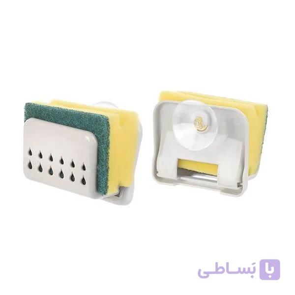 اسکاج و جا اسکاجی مدل Spone Holder برند تیتیز پلاستیک ترکیه در 3 رنگ مختلف _ شناسه کالا : TP_652