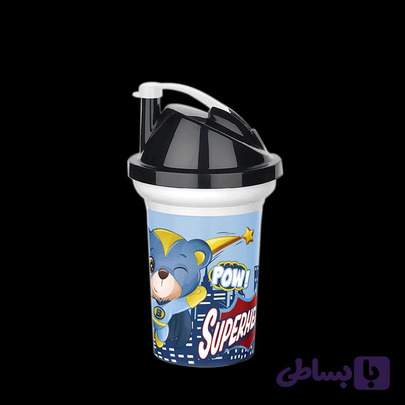 لیوان کودک پلاستیکی Tedy Cup برند تیتیز پلاستیک ترکیه در چهار طرح مختلف _ شناسه کالا : AP_9388