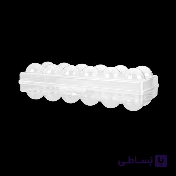 جا تخم مرغی 12 تایی مدل Eggo Egg Holder برند تیتیز پلاستیک ترکیه _ شناسه کالا : AP-9181