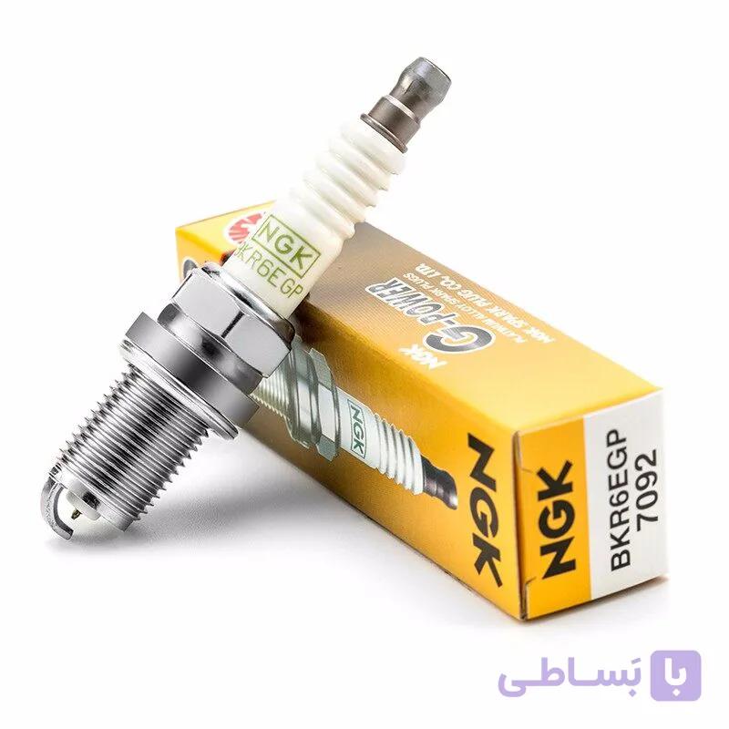 شمع خودرو سوزنی NGK 7092 (گچ دار) دست 4تایی