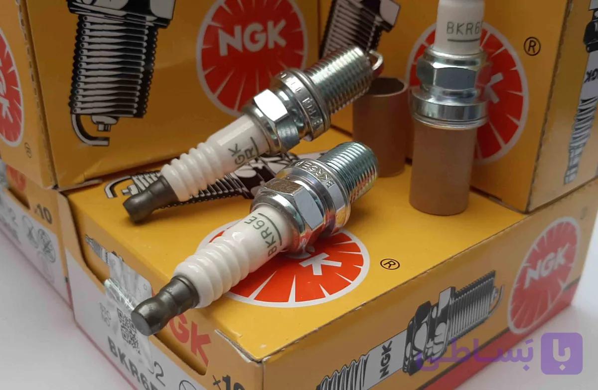 شمع خودرو NGK تک پلاتین ژاپن (دست 4تایی) 6962