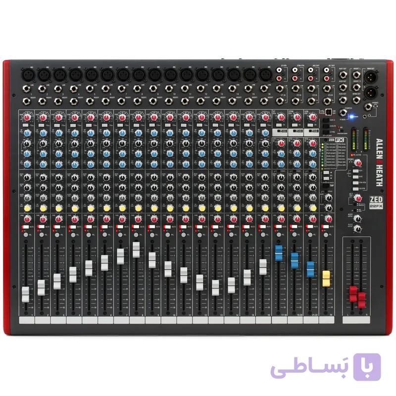 میکسر صدا آنالوگ 22 کانال آلن اند هیت زد اف ایکس ZED-22FX — تصویر 1