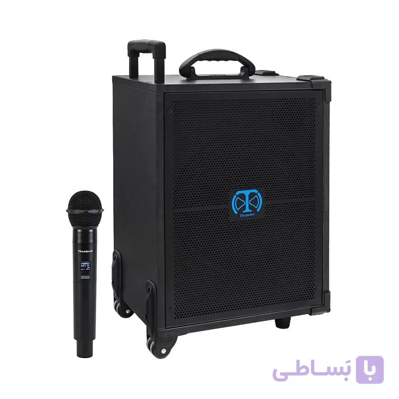 اکو همراه پرتابل 12 اینچ بزرگ شارژی تندر الکترونیک TE-400R — تصویر 1