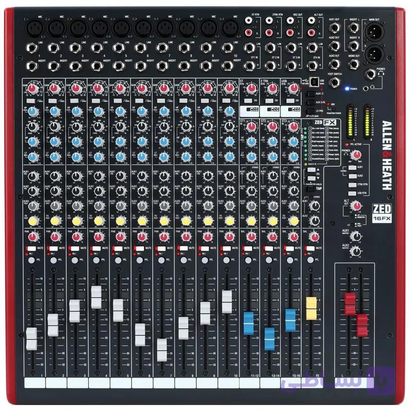 میکسر صدا آنالوگ 16 کانال آلن اند هیت زد اف ایکس ZED-16FX — تصویر 1