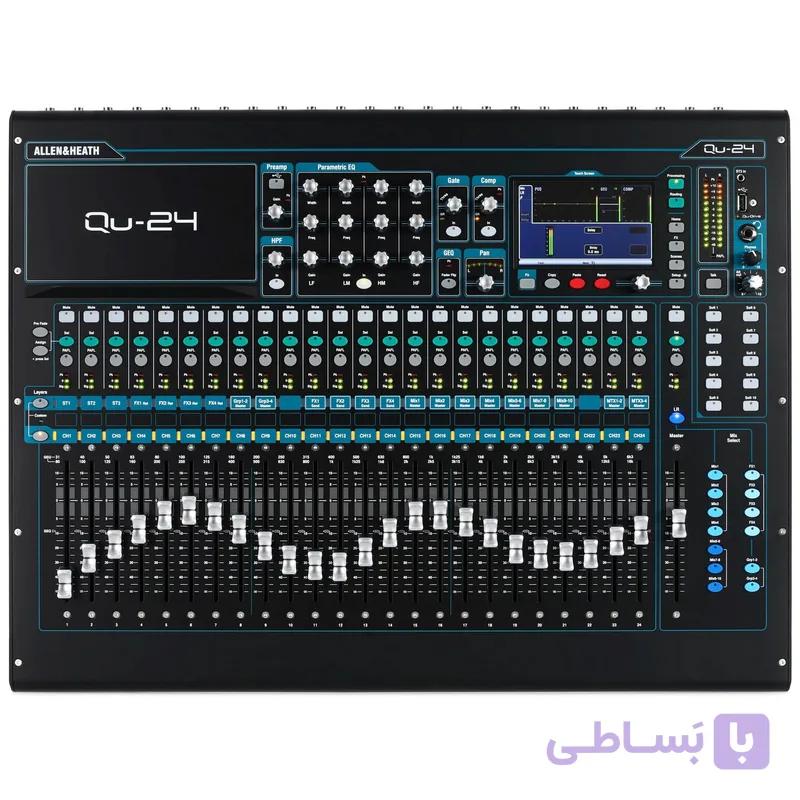 میکسر صدا دیجیتال 24 کانال آلن اند هیت کیو یو QU-24 — تصویر 1