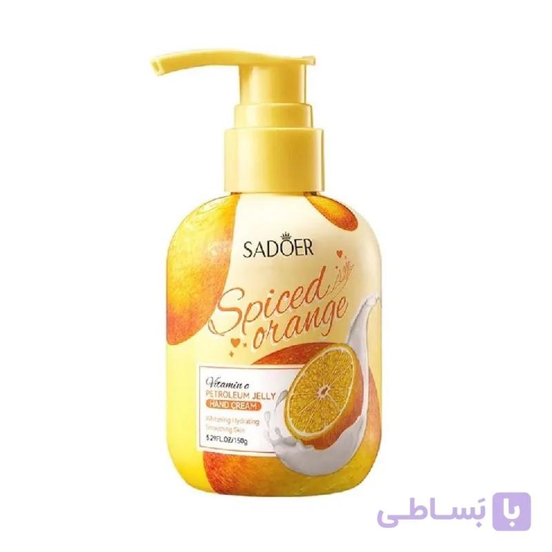 کرم دست پمپی مدل Spiced Orange