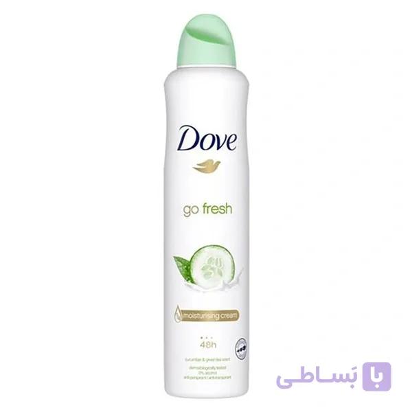 اسپری ضد تعریق Dove خیار و چای سبز