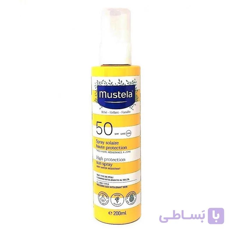 اسپری ضد آفتاب 200 میل موستلا Mustela — تصویر 1