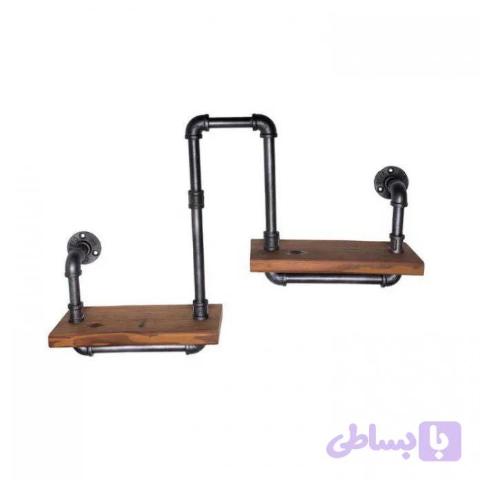 طبقه دیواری پایپ مدرن کد 393