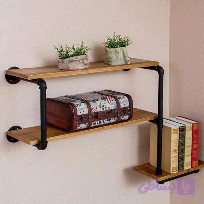 طبقه دیواری پایپ مدرن کد 387