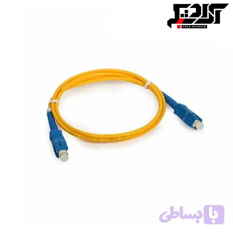 پچ کورد 1 متری فیبر نوری LC-LC Duplex single -mode