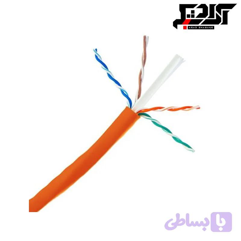 کابل شبکه نگزنس CAT5 تست فلوک