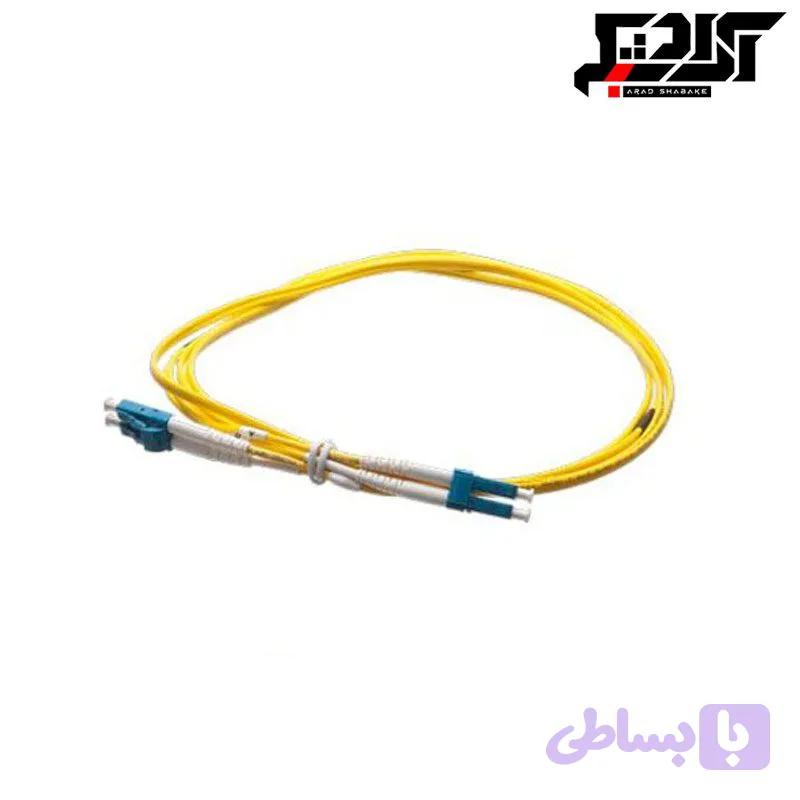 پچ کورد 2 متری فیبر نوری LC-LC Duplex single-mode