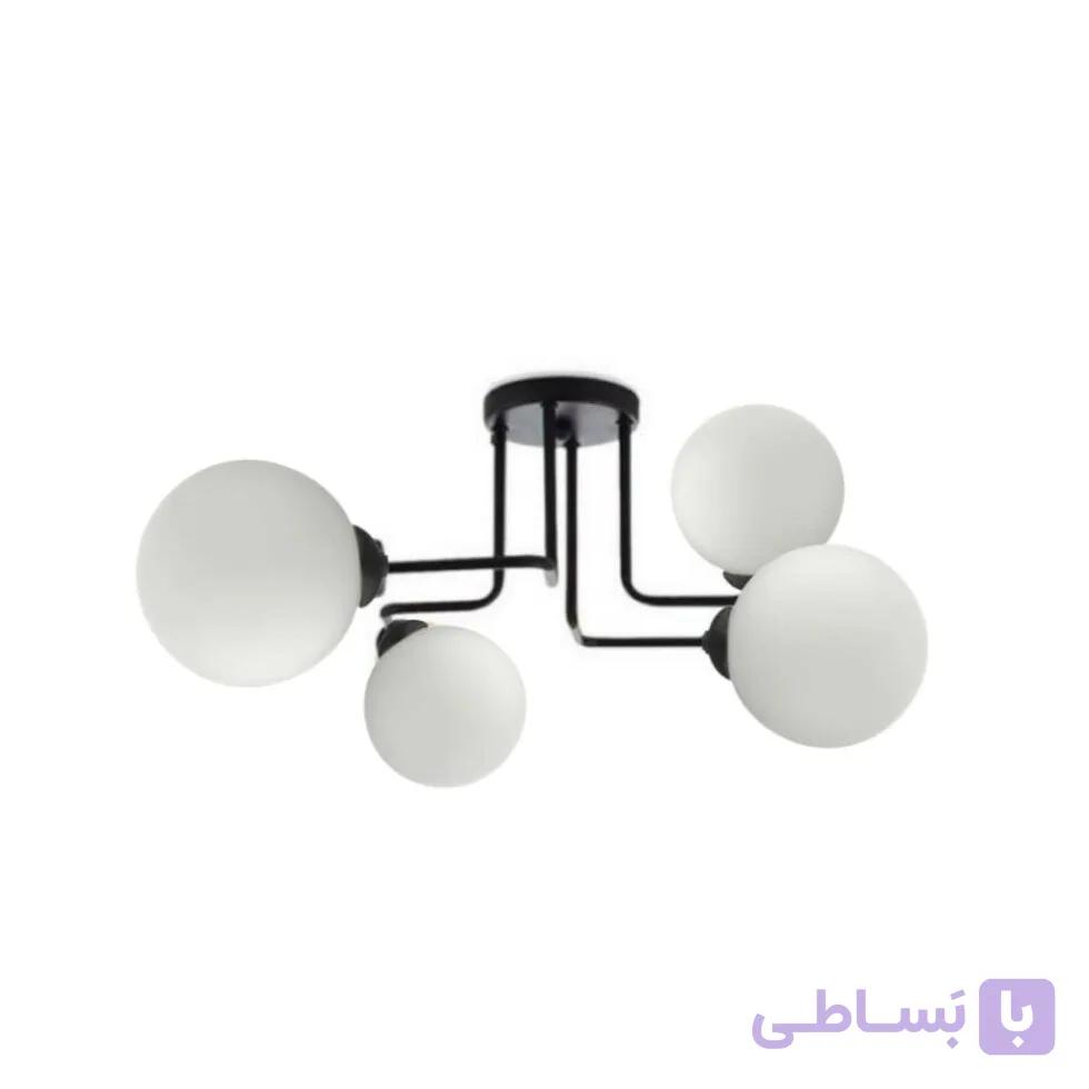 لوستر مدرن حبابی 4 شاخه کد 578
