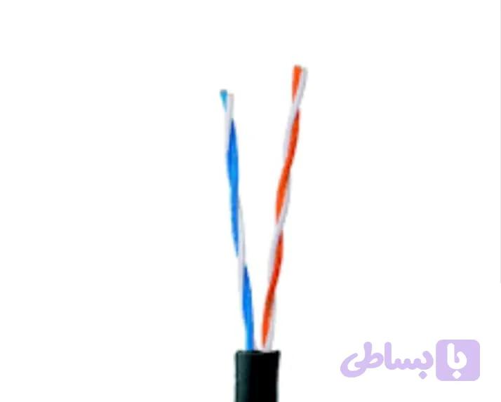 کابل مخابراتی 2 زوج 0.6 زمینی CU