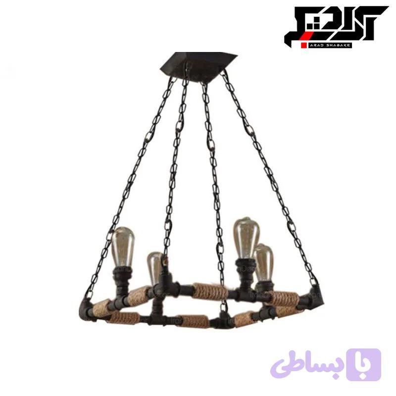 لوستر سقفی مدرن کد 160/4