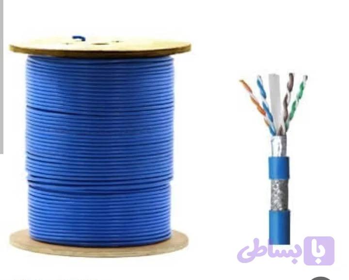 کابل شبکه لگراند Cat6 UTP LSZH تست فلوک پرمننت
