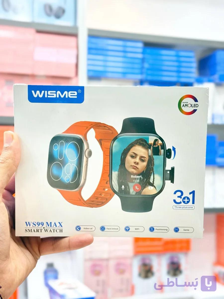 ساعت هوشمند ویسمی مدل WS99 Max سیم کارت خور با دوربین و حافظه ۱۲۸ گیگابایت — تصویر 1