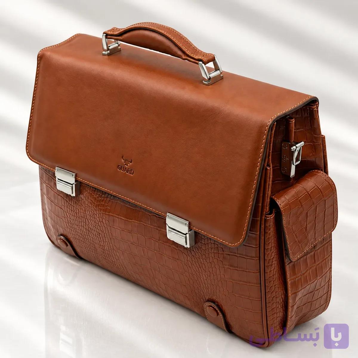کیف چرم اداری بغل جیب LEA125 — تصویر 1