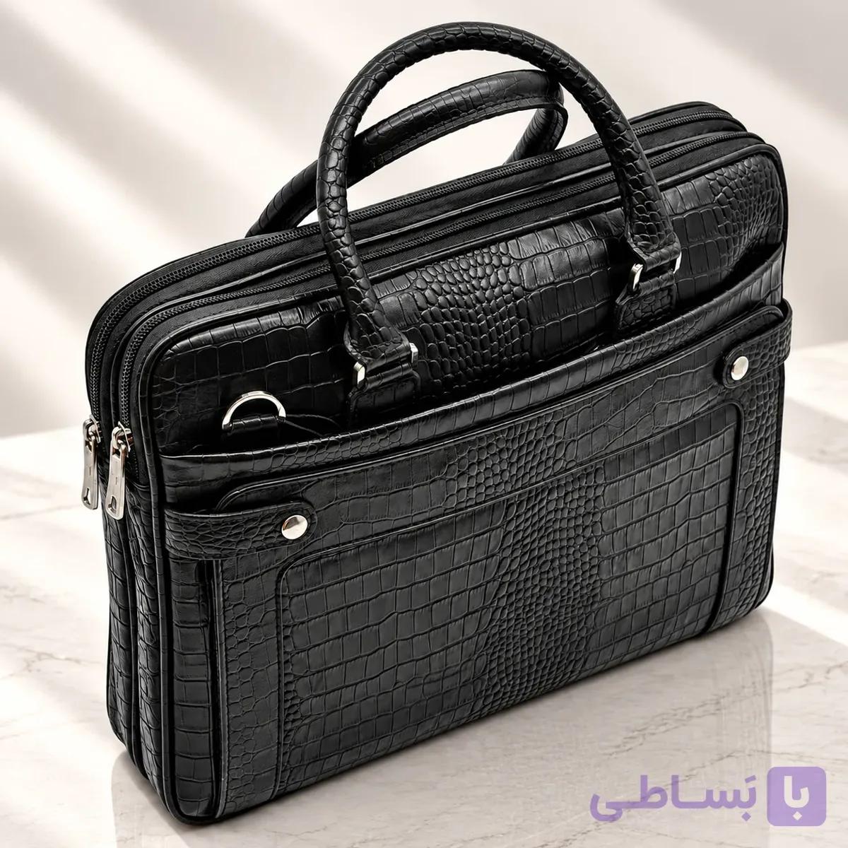 کیف چرم اداری الگانت LEA130 — تصویر 1