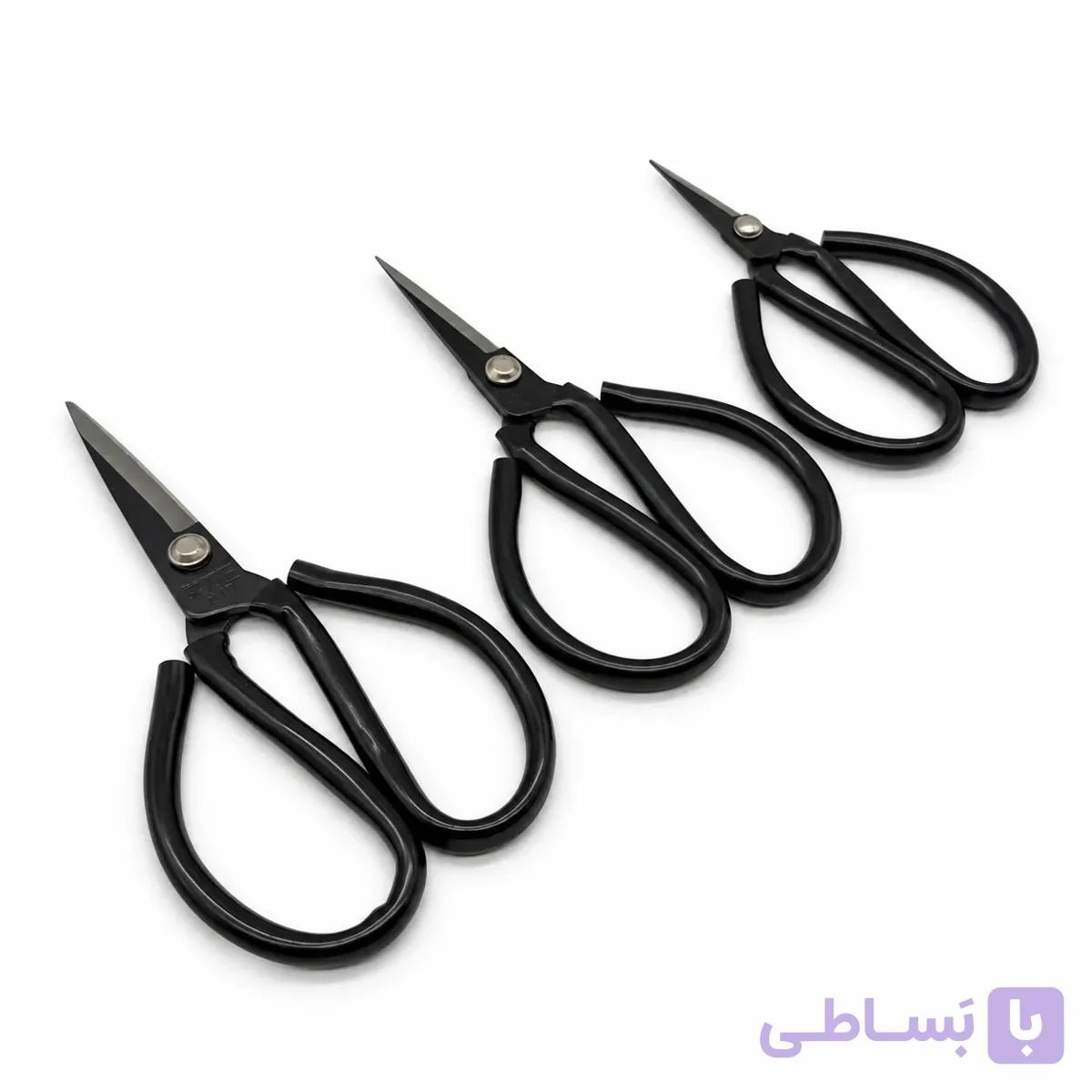 قیچی دسته مشکی — تصویر 1