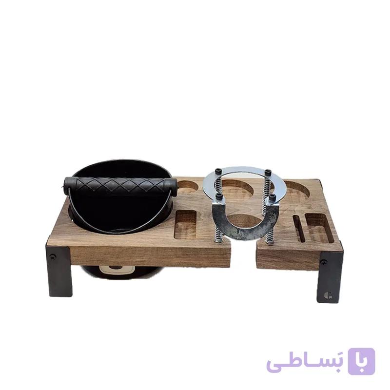 استند و 58 چوبی پایه فلزی ناک باکس دار — تصویر 1