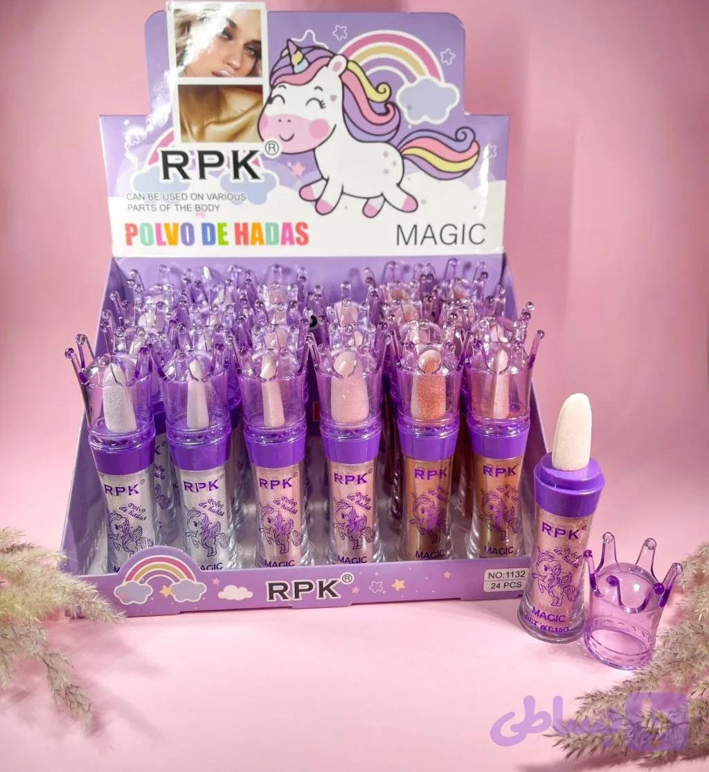 شیمر هایلایتر پودری پد دار RPK