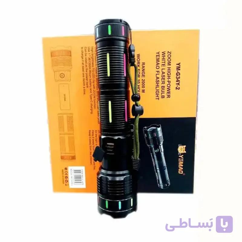 چراغ قوه YEMAO مدل YM-G34Y-2 — تصویر 1