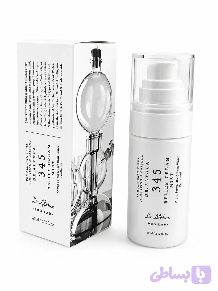 اسپری آبرسان و ترمیم کننده دکتر التیا 60 میل DR. althea 345 Relief Cream Mist