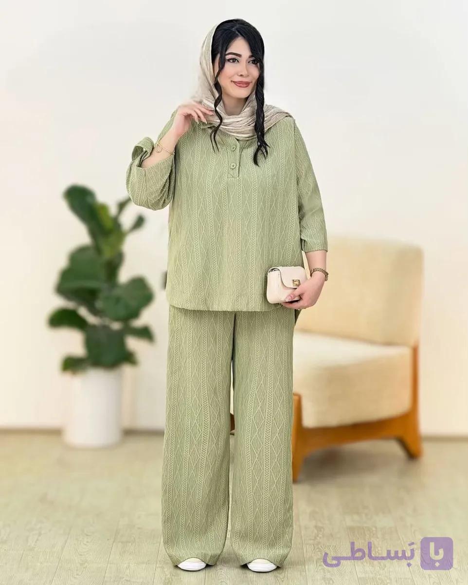 شومیز شلوار دخترانه مانلی