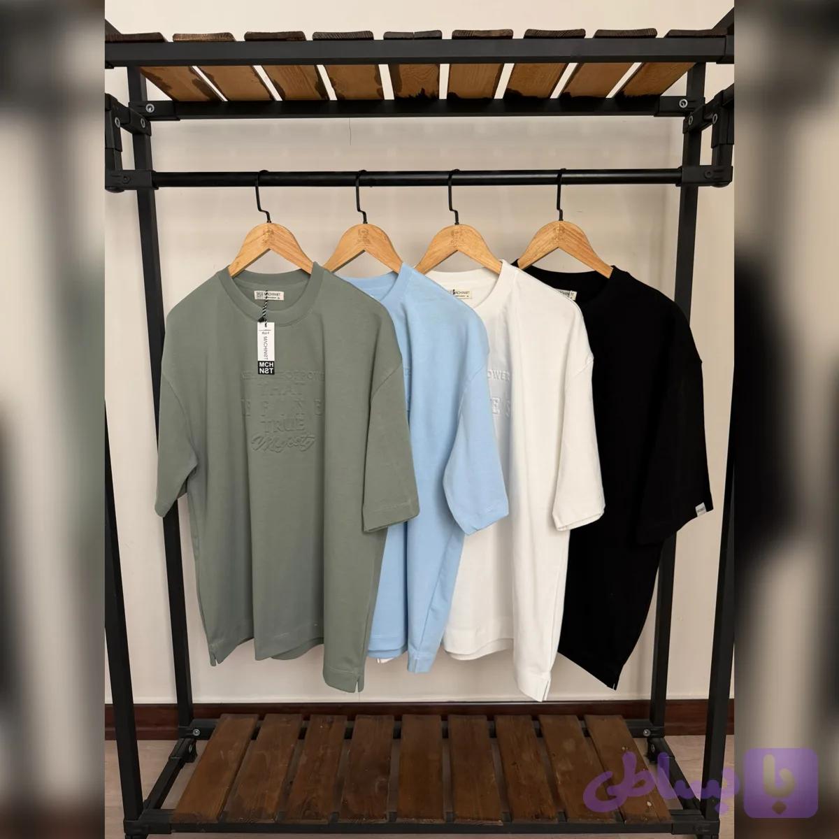✨ تیشرت مچینست چاپ برجسته 4244 ✨