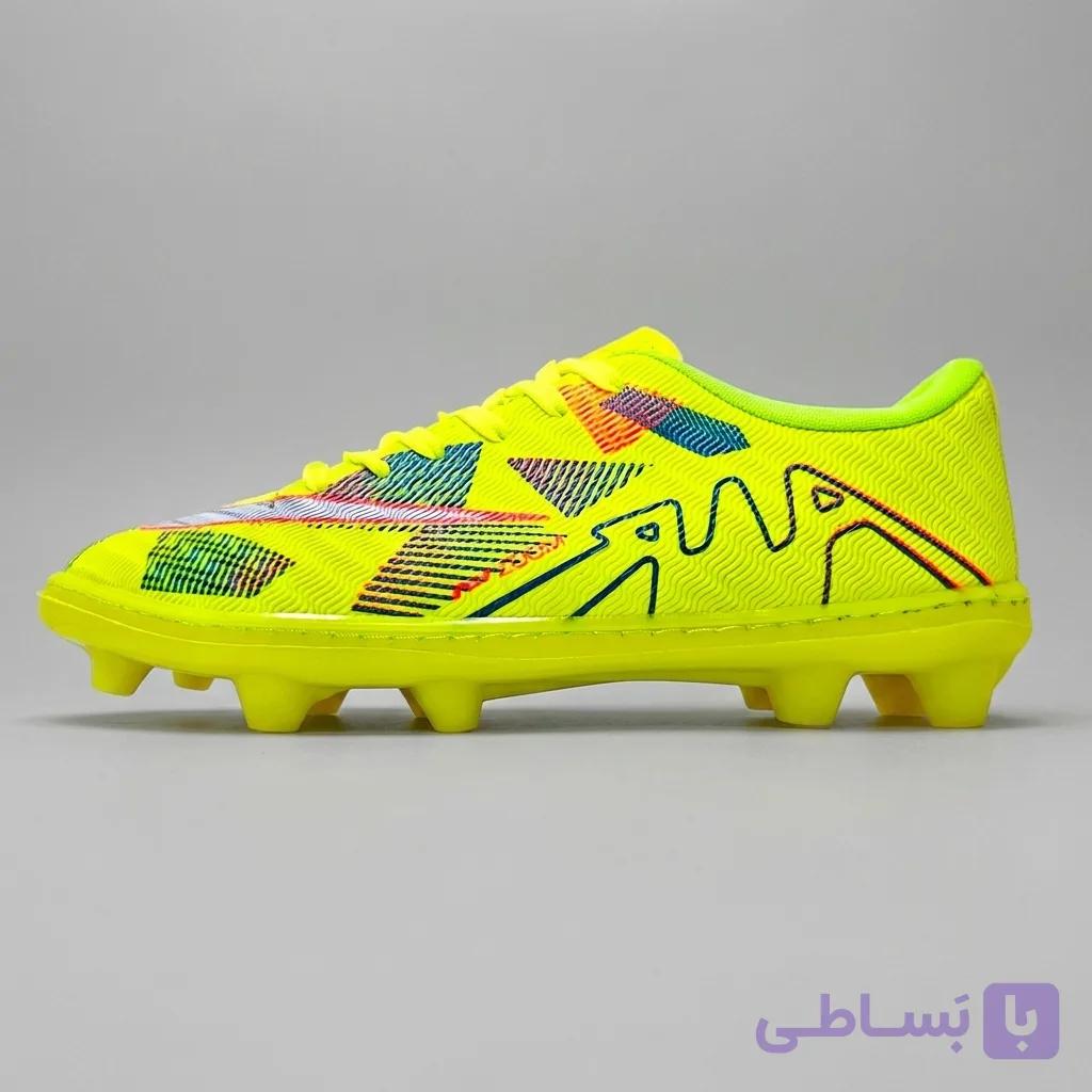کفش فوتبال مردانه استوک بلند مدل C7F — تصویر 1