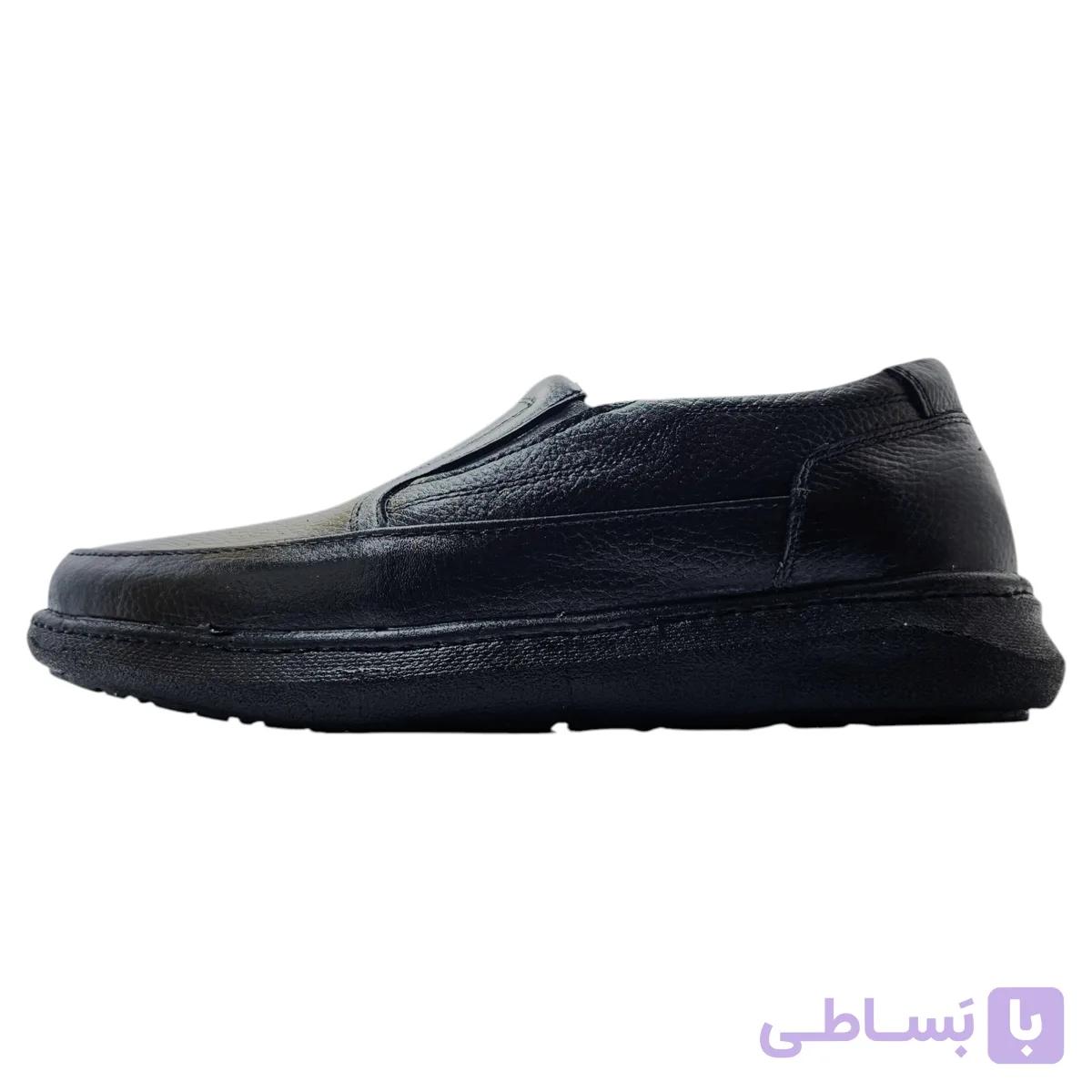 کفش طبی مردانه مدل چرم طبیعی تبریز پوش CR2 — تصویر 1