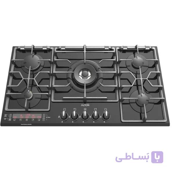 اجاق گاز شیشه ای آلتون مدل G-۵۳۵-DB مشکی