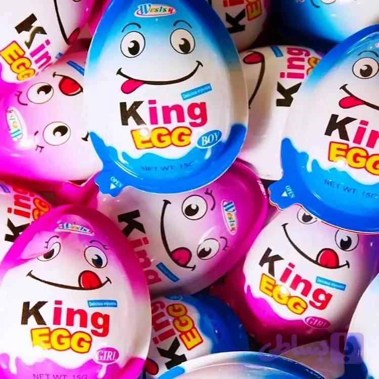 تخم مرغ شانسی کینگ اگ king egg — تصویر 1