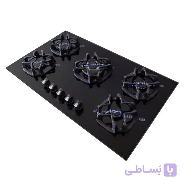 اجاق گاز صفحه ای شیشه ای دوشعله نوریس مدل 205