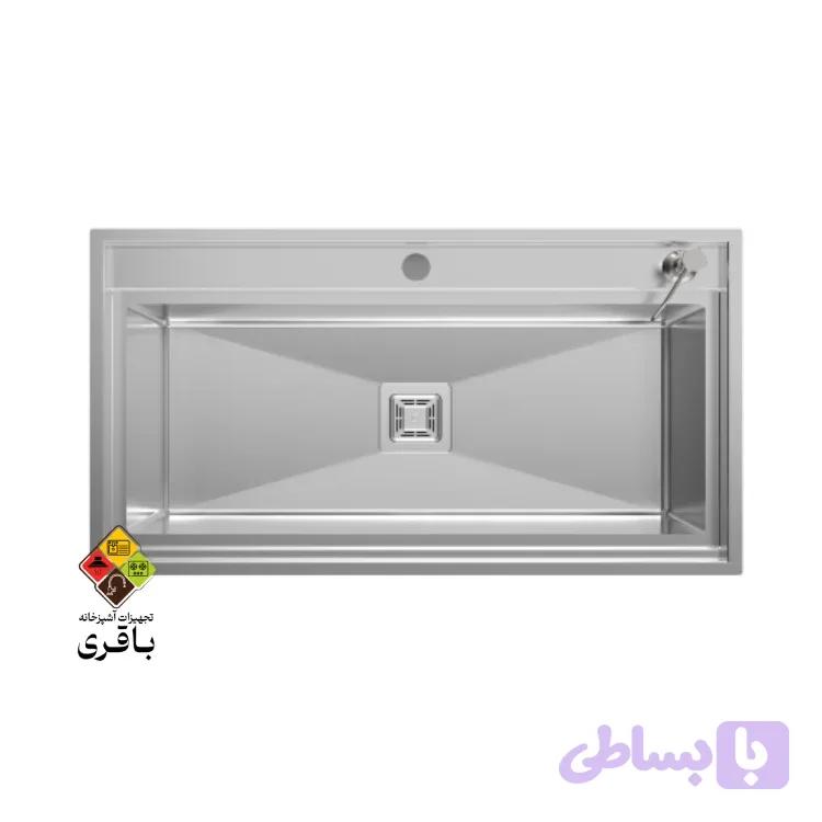 سینک استیل بیمکث مدل ۴۱۰۴ — تصویر 1