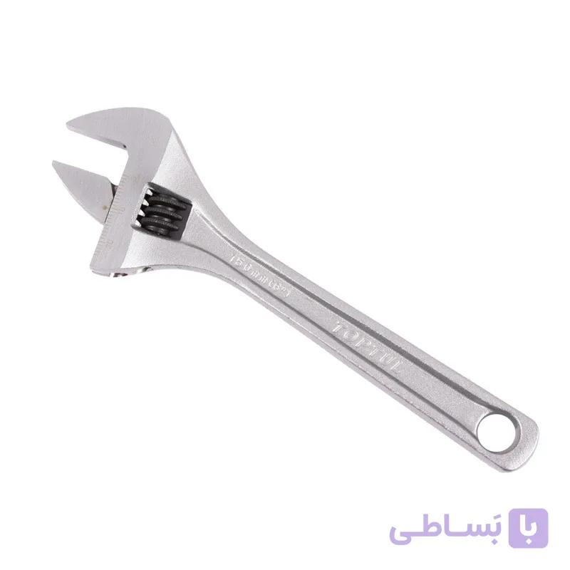 آچار فرانسه سایز 6 تاپتول AMAB2415 — تصویر 1