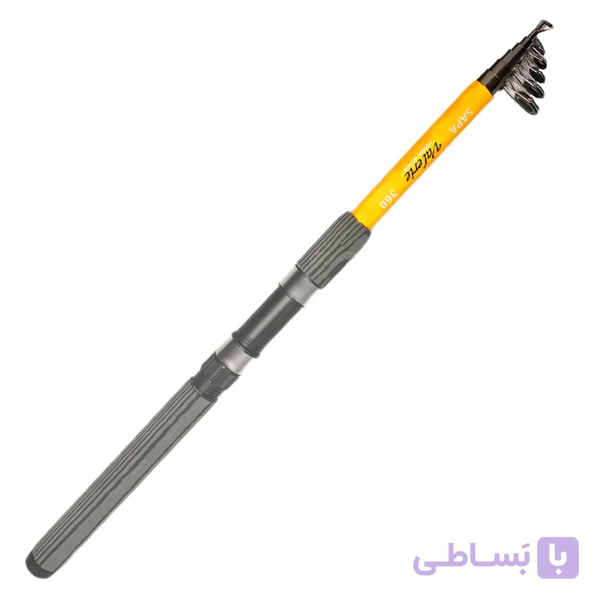 چوب ماهیگیری تلسکوپی مدل SAPA کد 100 — تصویر 1