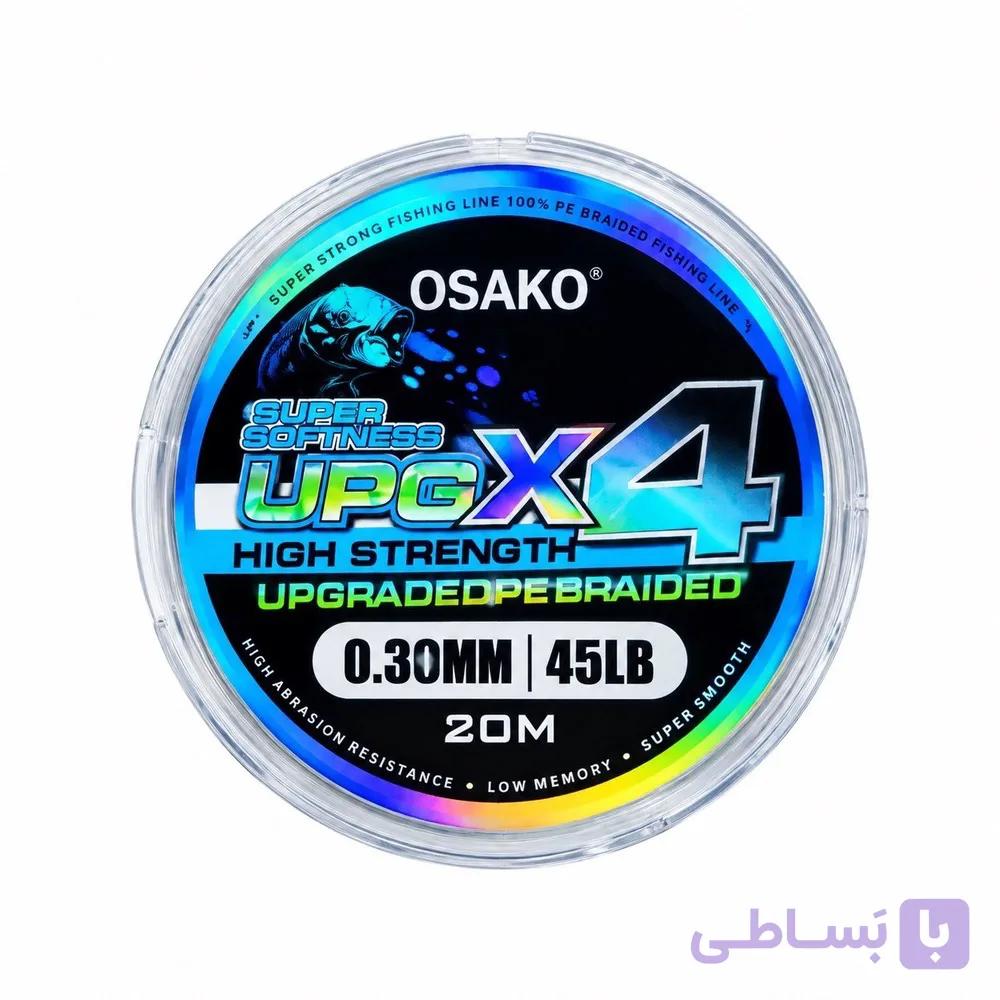 نخ ماهیگیری osako upg x4 سایز 0.30 ریسه کپوری — تصویر 1