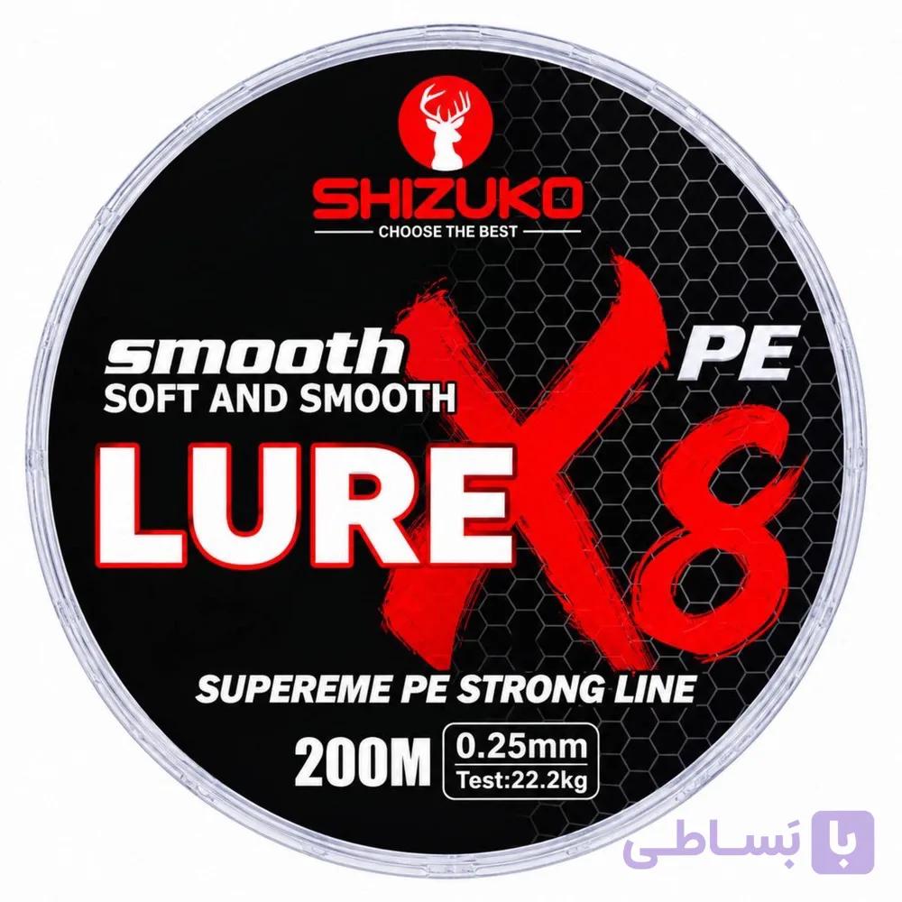نخ ماهیگیری شیزوکو مدل Max Power Lure X8 سایز 0.25 — تصویر 1