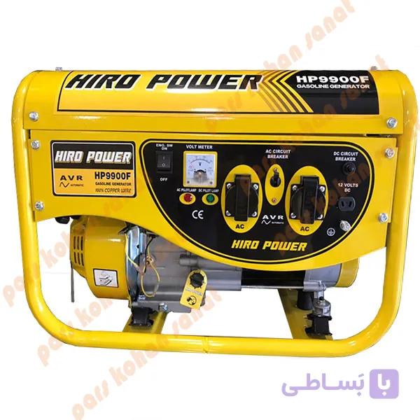موتور برق 3.5 کیلو وات بنزینی هیرو پاور مدل HP9900F