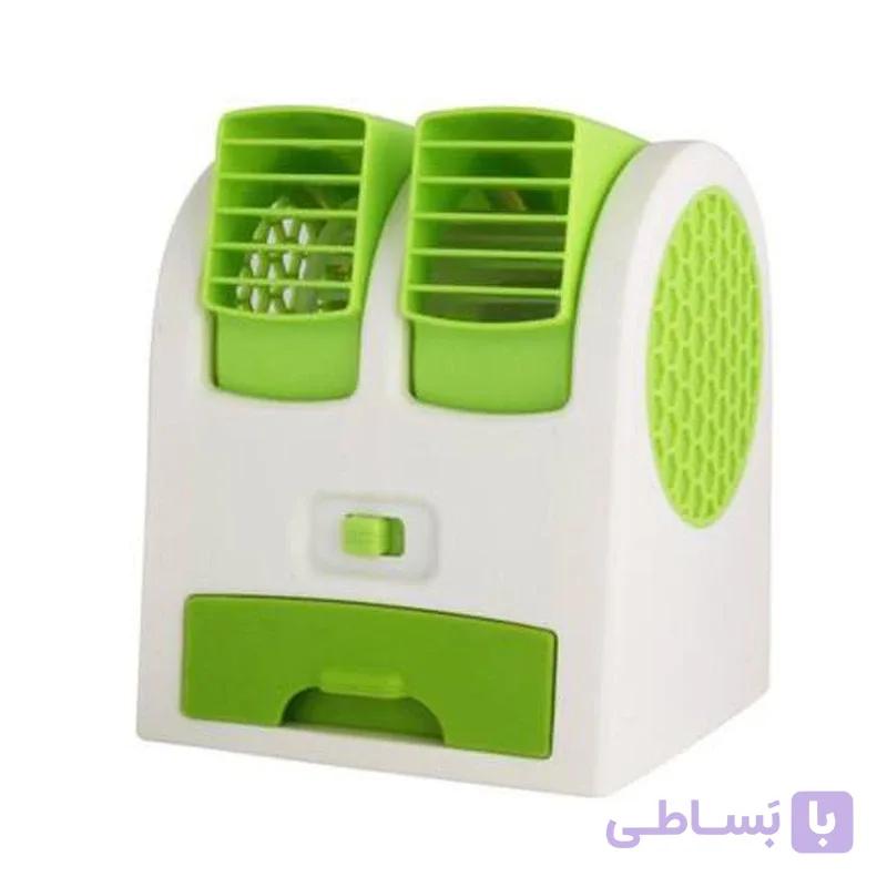 مینی کولر آبی رومیزی USB دو دریچه — تصویر 1