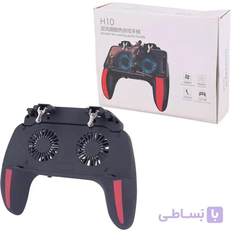 دسته بازی فن دار شارژی H10 — تصویر 1