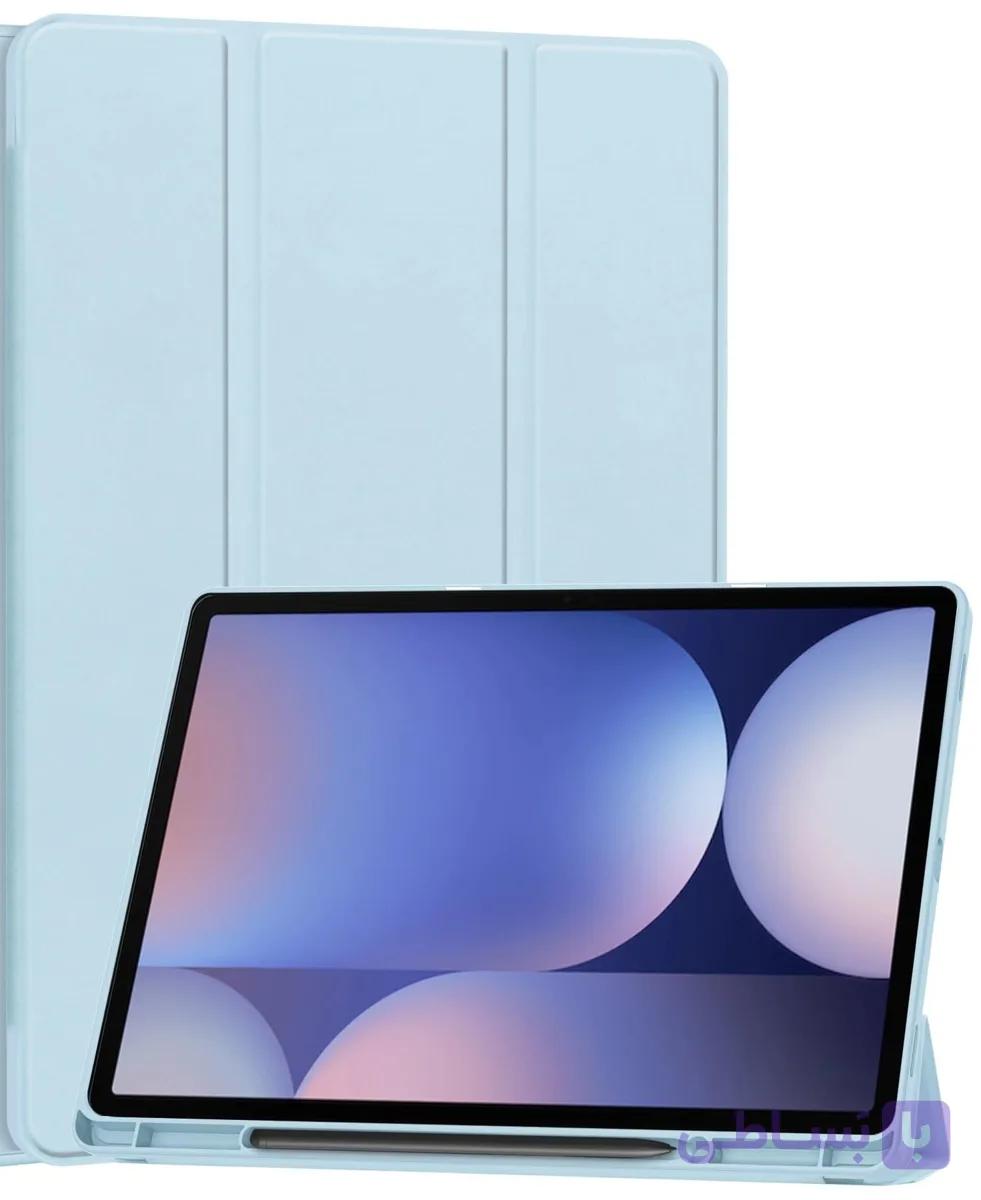 کیف کلاسوری اسمارت سیلیکونی جای قلم دار مناسب برای تبلت شیائومی Redmi pad 2 11