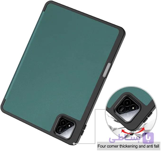 کیف اسمارت سیلیکونی جا قلم دار مناسب برای تبلت شیائومی Xiaomi Redmi Pad 2 Pro 12.1