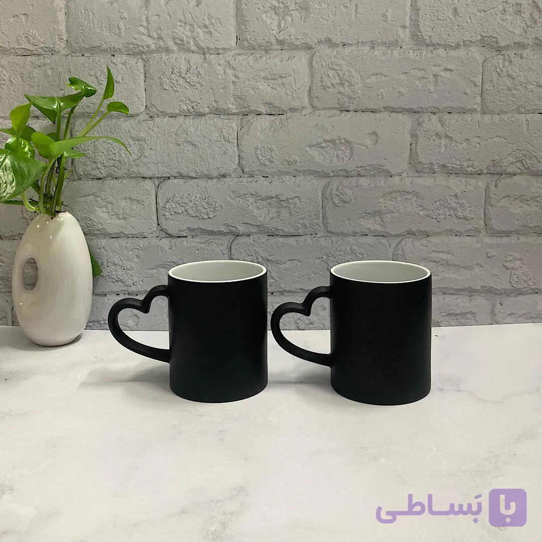 ماگ حرارتی دسته قلبی
